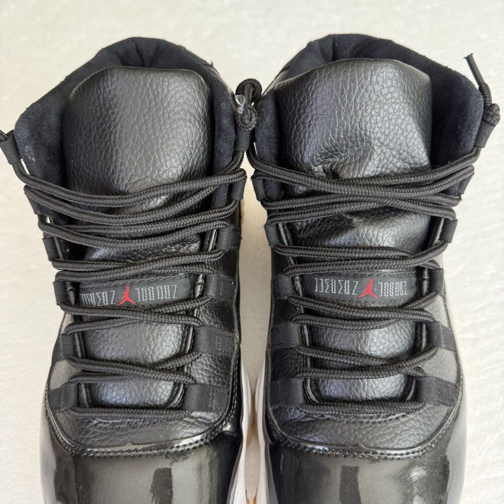 Size 11 Air Jordan 11 Retro 2008 Black Outsole Gum 136046-068 No Box - Picture 9 of 13